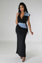 Load image into Gallery viewer, Denim Lover Skirt Set
