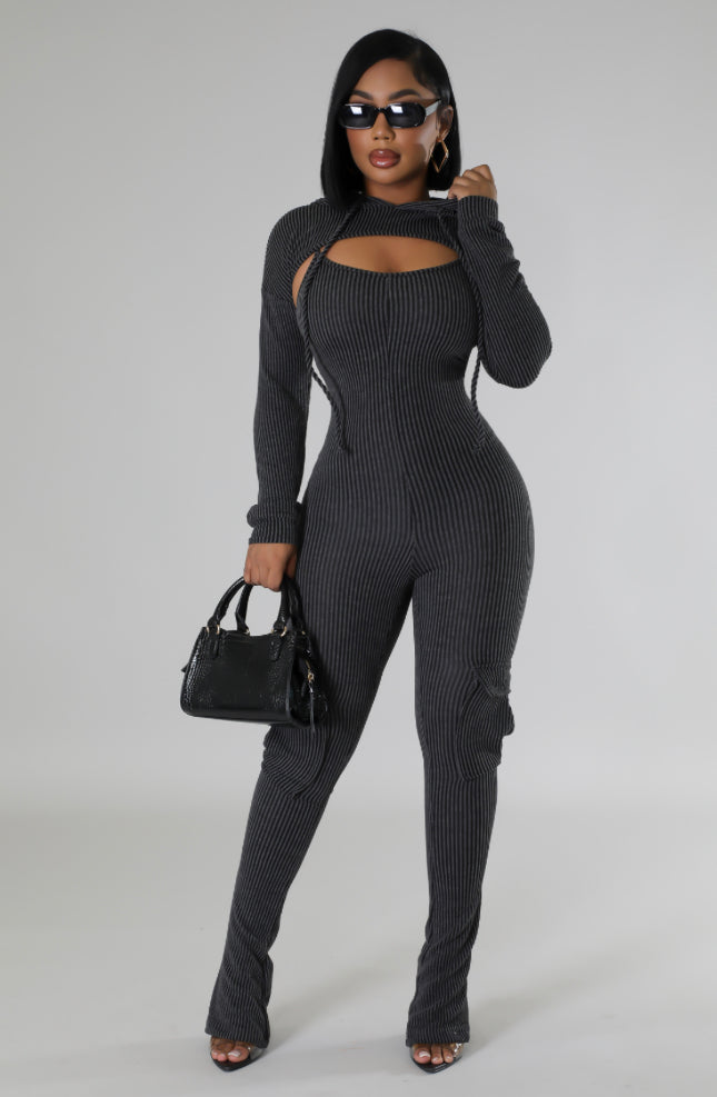 Run It Back Jumpsuit Set