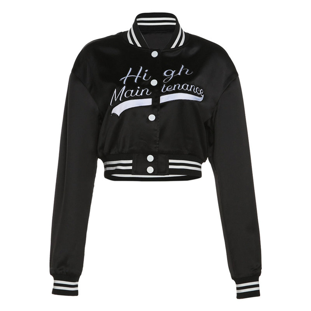 High Maintenance Bomber Jacket (Pre-order 10/20/23)