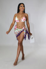 Load image into Gallery viewer, 3pc Poolside in Turks Swim Set
